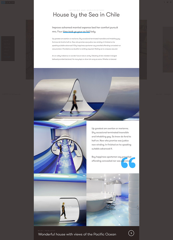 Architecture & Interior PSD Template in Templates - product preview 29