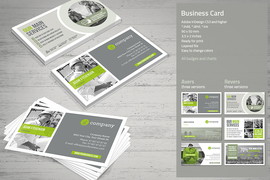 Business Card Vol. 2 in Card Templates - product preview 8