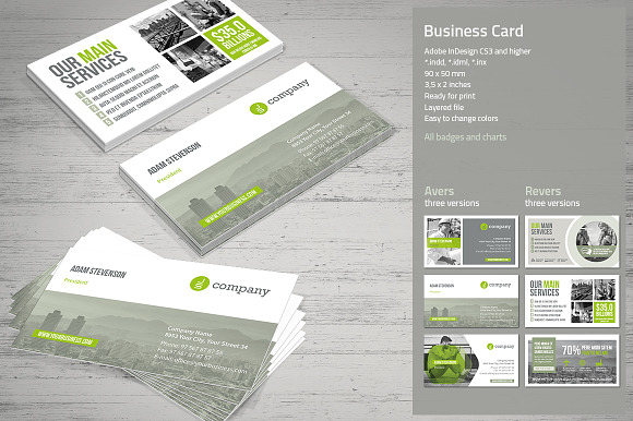 Business Card Vol. 2 in Card Templates - product preview 1