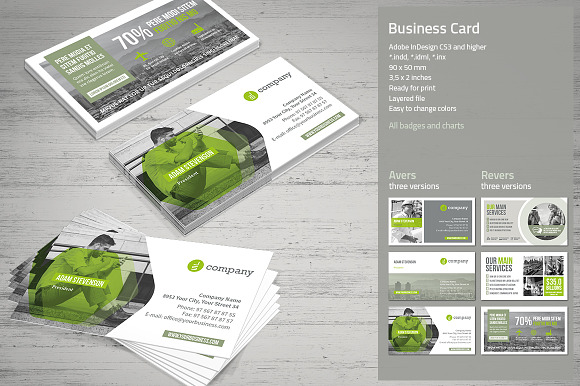 Business Card Vol. 2 in Card Templates - product preview 2