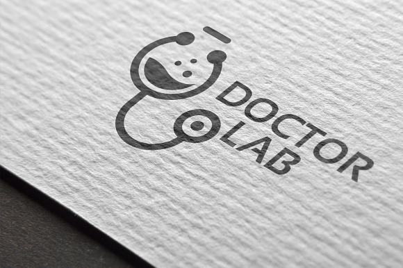Doctor Lab Logo in Logo Templates - product preview 3