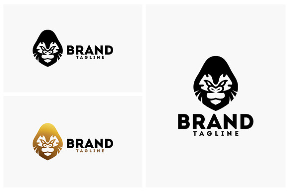 Gorilla Logo Template  in Logo Templates - product preview 1