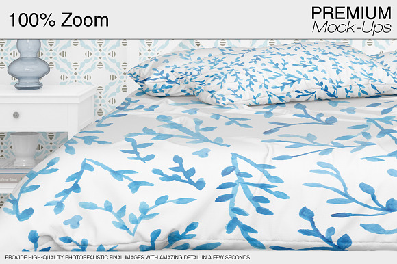 Bedding Mockup Set in Product Mockups - product preview 3