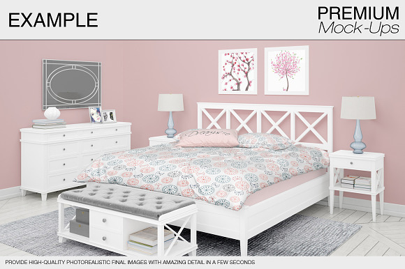 Bedding Mockup Set in Product Mockups - product preview 10