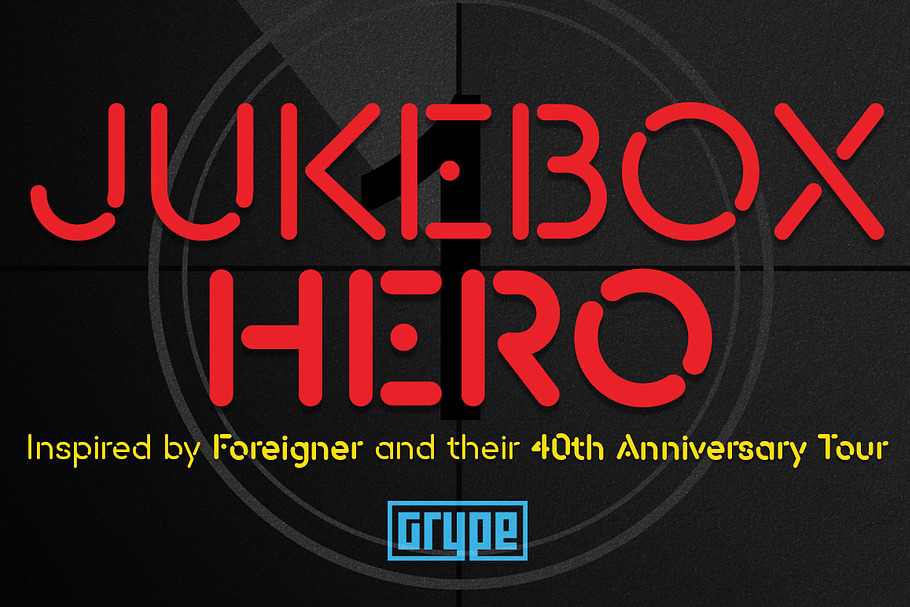 Jukebox Hero Family in Display Fonts - product preview 8