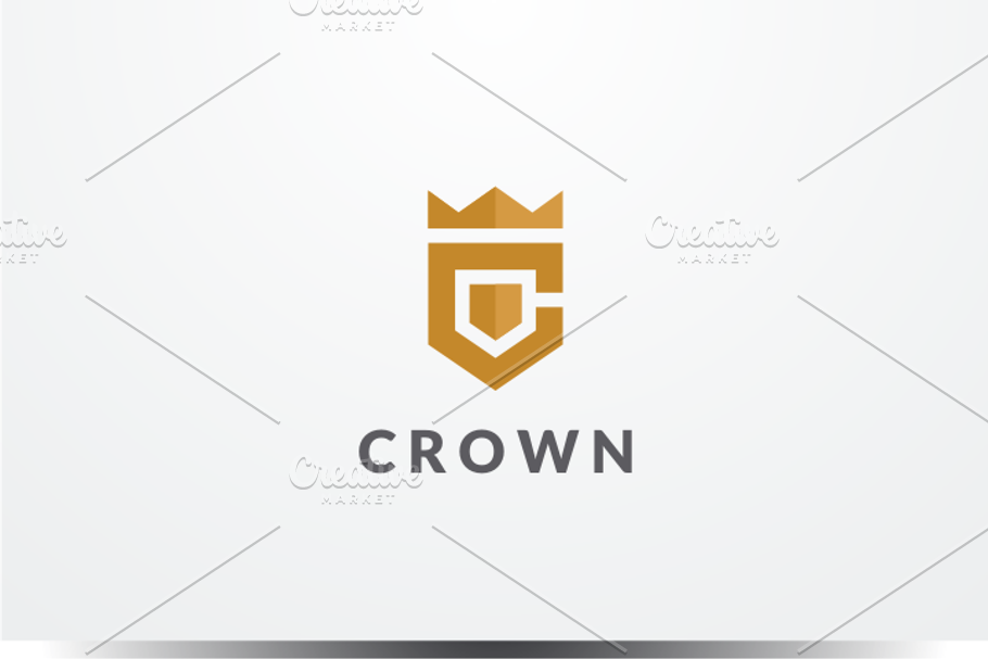 Crown - C Logo in Logo Templates - product preview 8