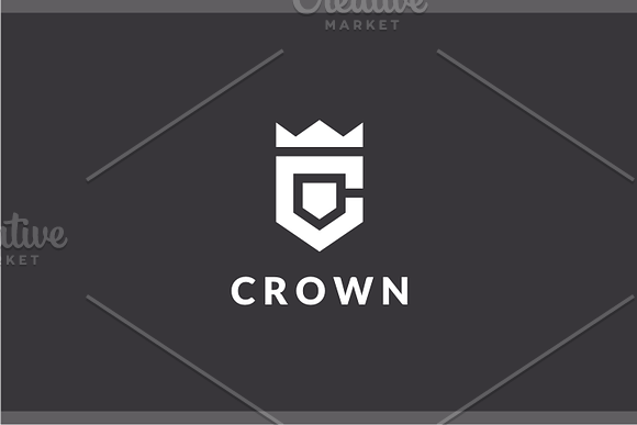 Crown - C Logo in Logo Templates - product preview 1