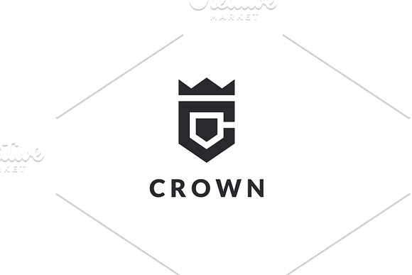 Crown - C Logo in Logo Templates - product preview 2