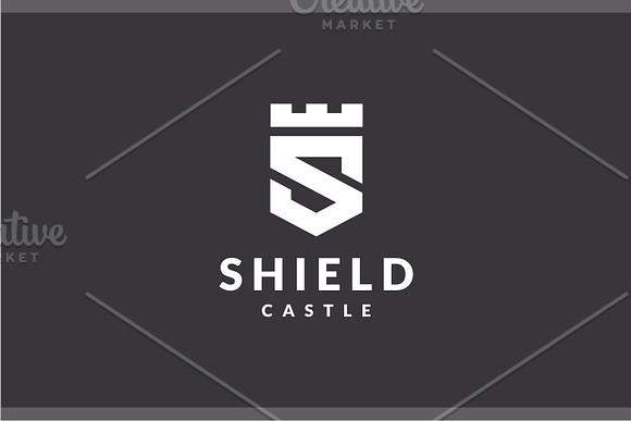 Shield Castle - S Logo in Logo Templates - product preview 1