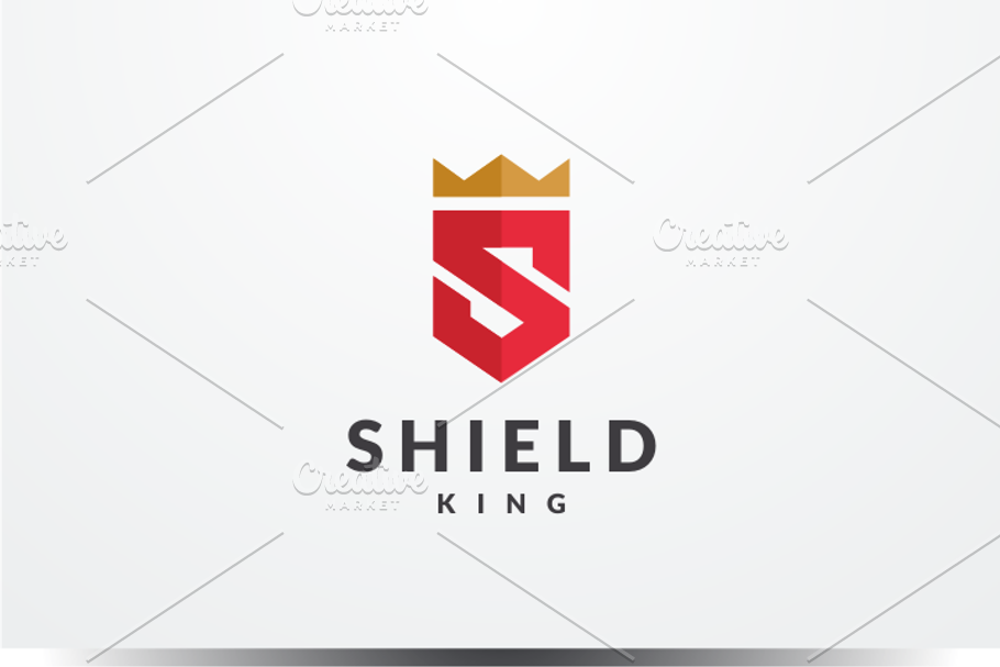 Shield King - S Logo in Logo Templates - product preview 8