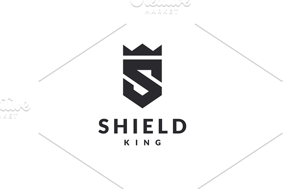 Shield King - S Logo in Logo Templates - product preview 2