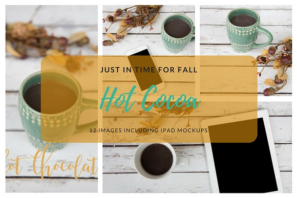 Hot Chocolate in Mobile & Web Mockups - product preview 3
