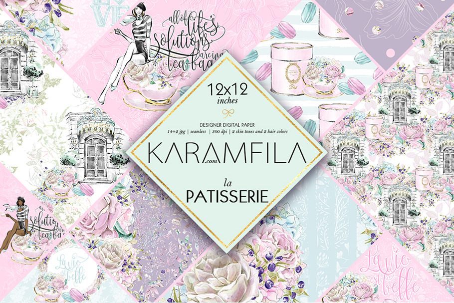 La Patisserie Patterns in Patterns - product preview 8
