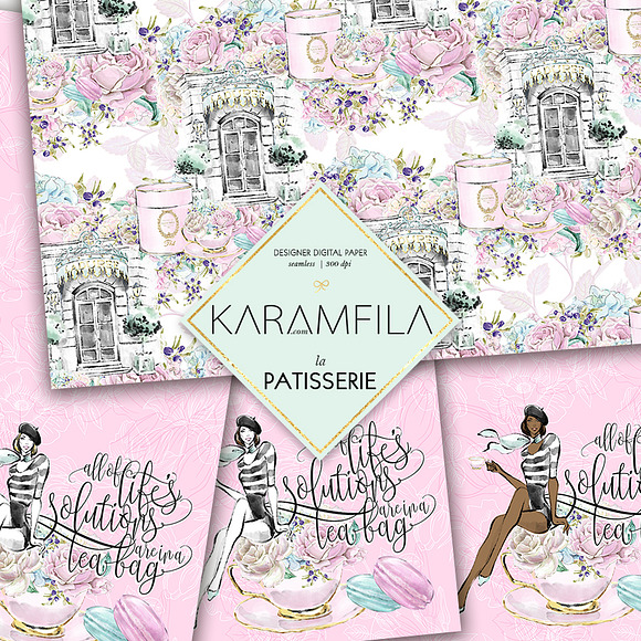 La Patisserie Patterns in Patterns - product preview 2