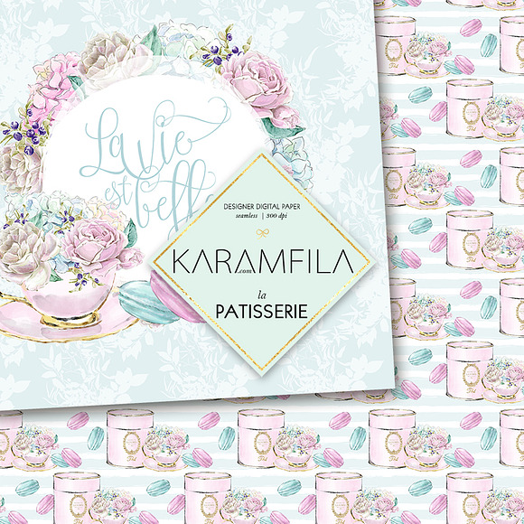La Patisserie Patterns in Patterns - product preview 5