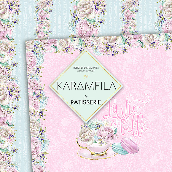 La Patisserie Patterns in Patterns - product preview 7