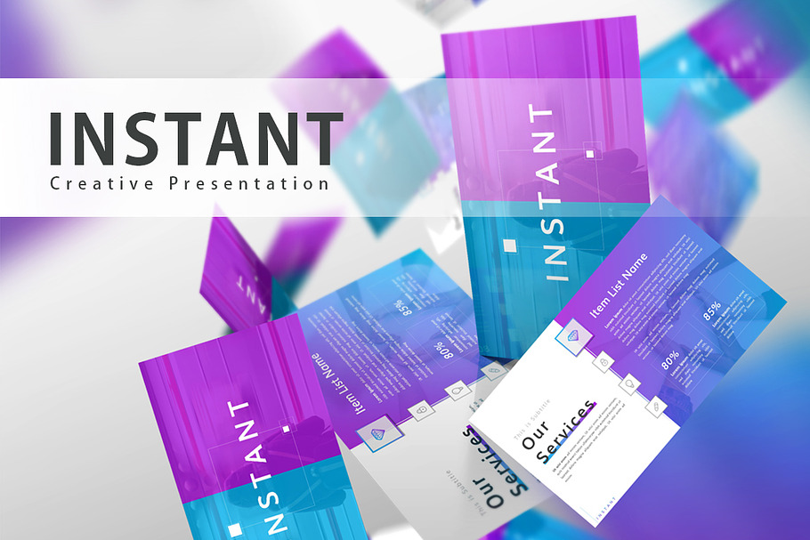 Instant Powerpoint Template in PowerPoint Templates - product preview 8