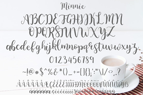 Minnie | Script Font in Script Fonts - product preview 4