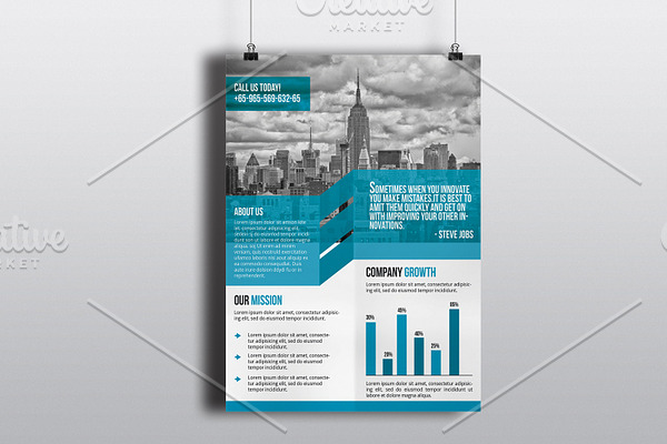 Corporate Flyer Template V621