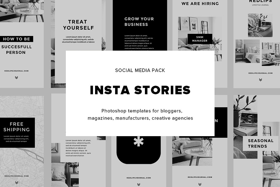 INSTA STORIES - Social Media Pack in Instagram Templates - product preview 8