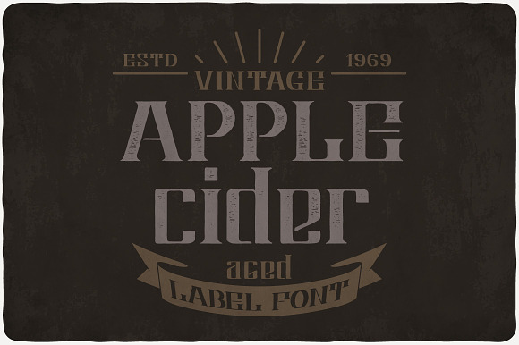 Apple Cider Typeface in Display Fonts - product preview 2