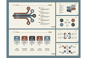 Six Consulting Charts Slide Templates Set