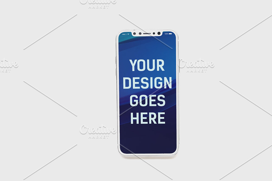 Apple iPhone X Mock-up#2 in Mobile & Web Mockups - product preview 8