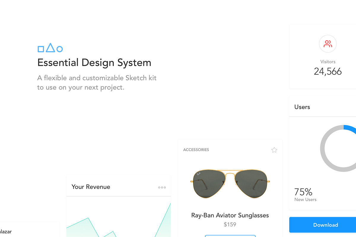 Essential UI Kit in UI Kits and Libraries - product preview 8