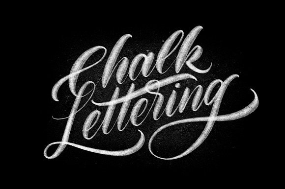 Procreate Lettering Brushes in Photoshop Brushes - product preview 4