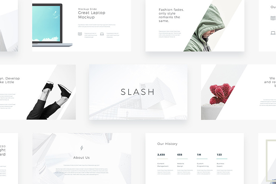 Slash - Powerpoint Template in PowerPoint Templates - product preview 8