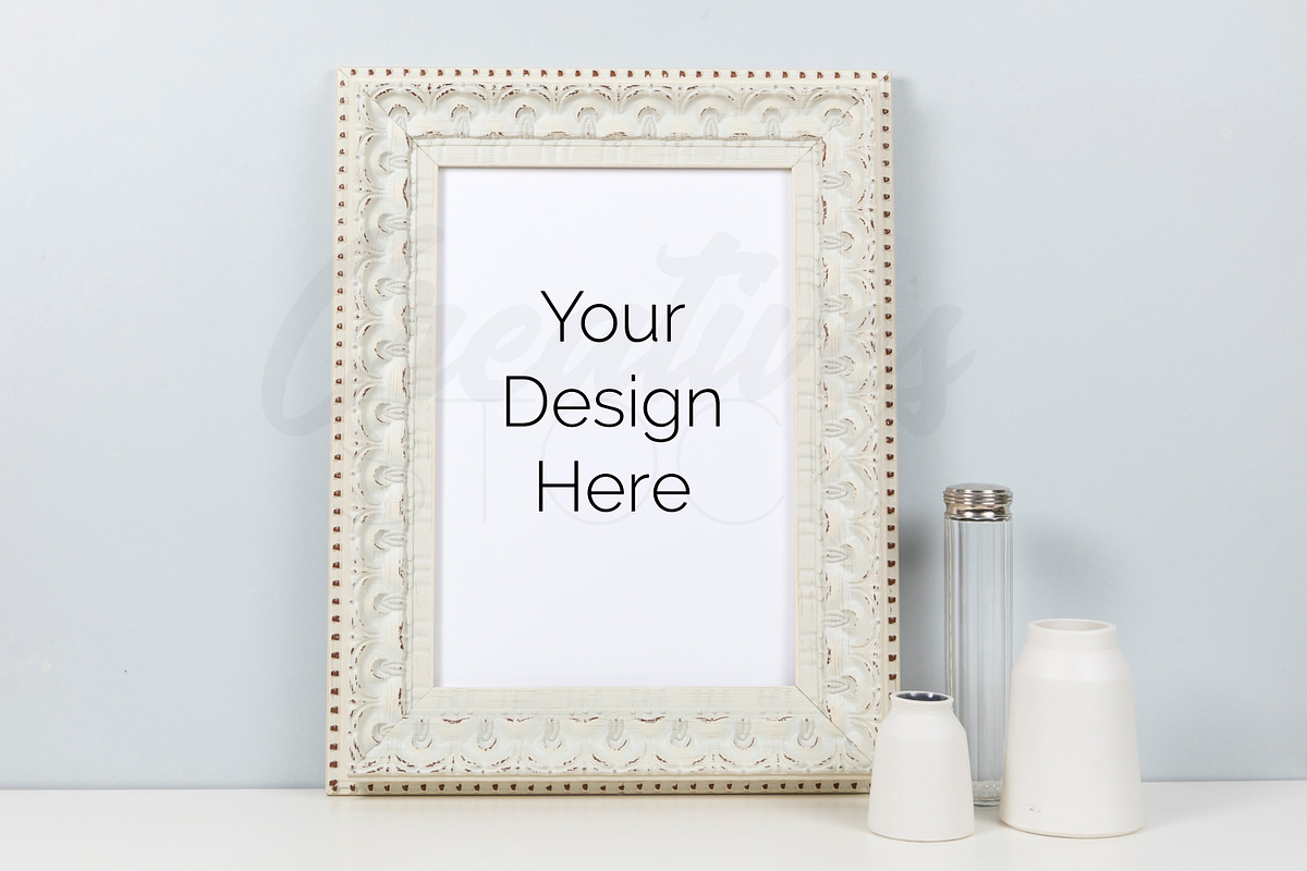 A4 Frame Mock Up - PSD/JPEG in Print Mockups - product preview 8