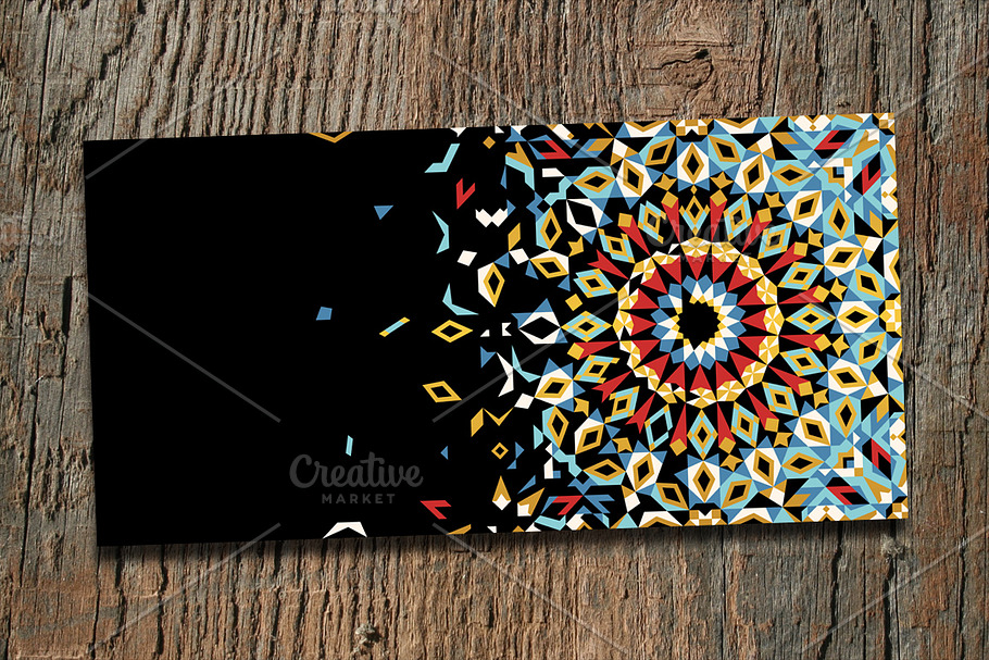 Morocco Disintegration Background in Card Templates - product preview 8