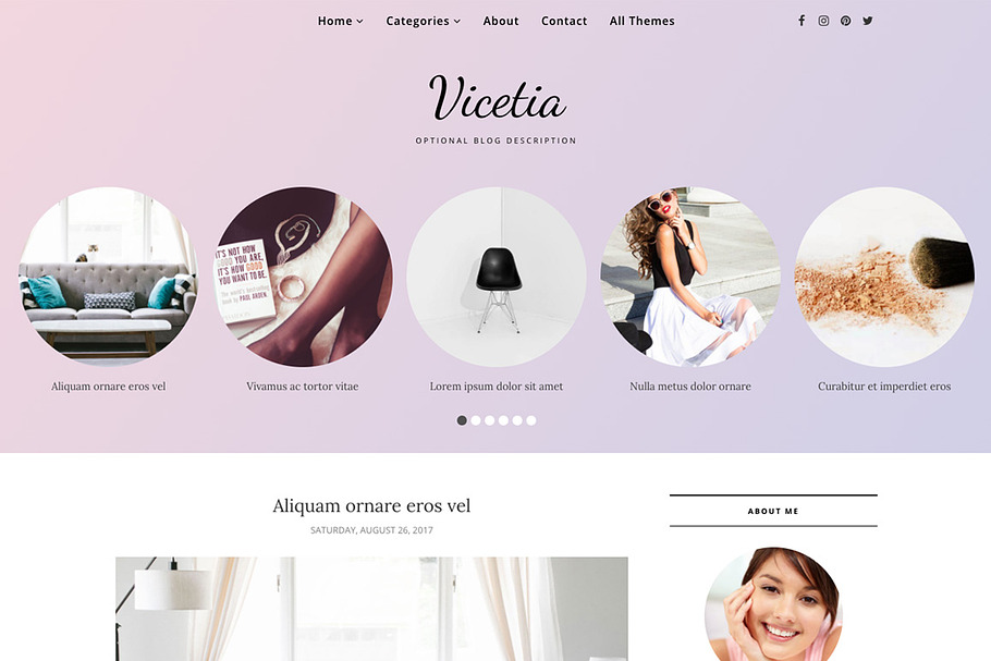 Blogger Template, Blogger Theme in Website Templates - product preview 8