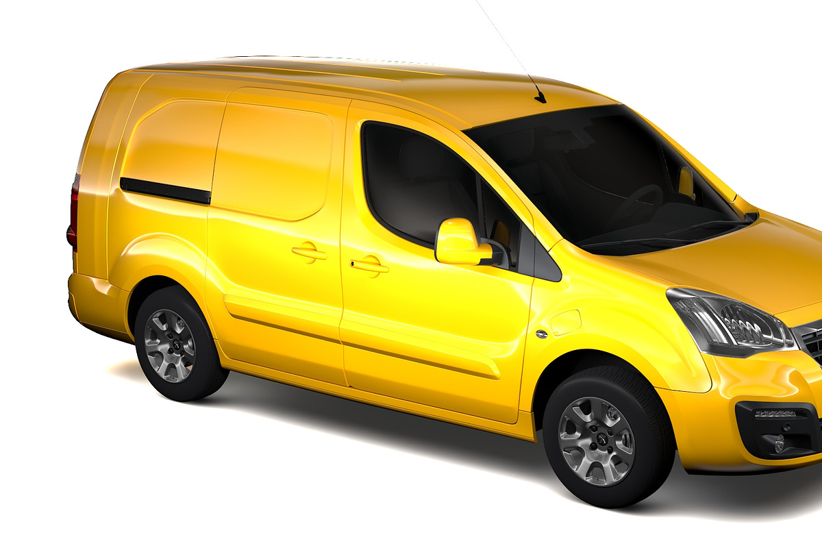 Peugeot Partner Van L2 Electric 2017 in Vehicles - product preview 8