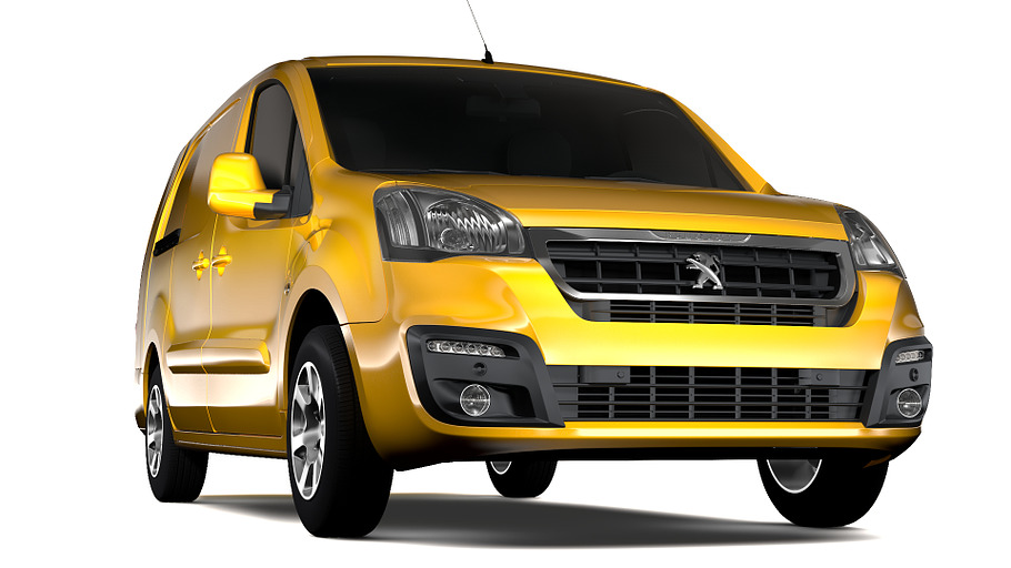 Peugeot Partner Van L2 Electric 2017 in Vehicles - product preview 1