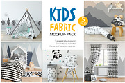 KIDS Fabric Mockup Pack - 1