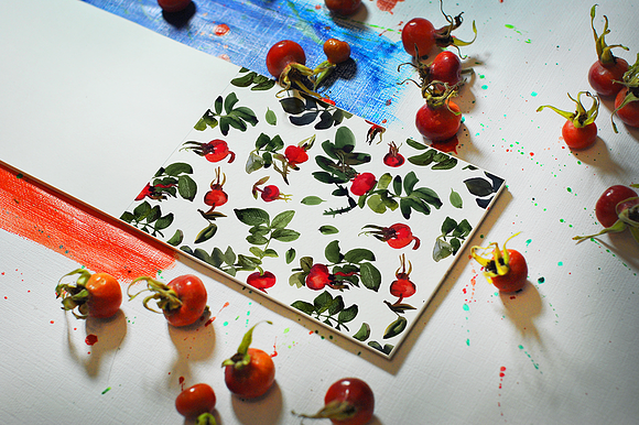 Rosehip - Floral & Abstract Set in Illustrations - product preview 5
