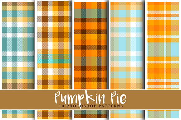 Pumpkin Pie in Patterns - product preview 1