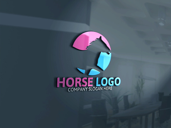 Horse Logo Template in Logo Templates - product preview 3