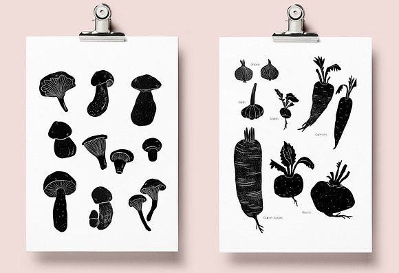 Vegetable garden ( 50 vegetables) in Objects - product preview 2