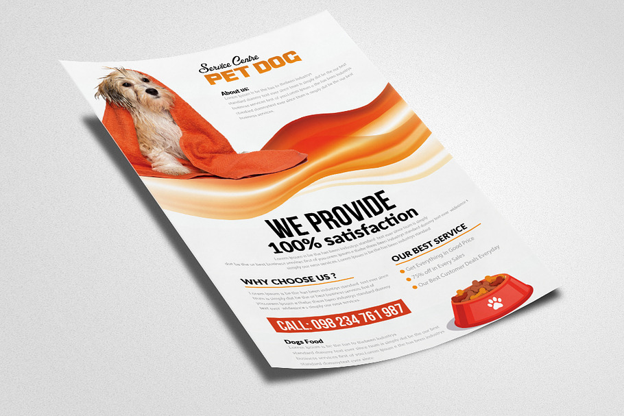 Pet Shop FlyerTemplates in Flyer Templates - product preview 8