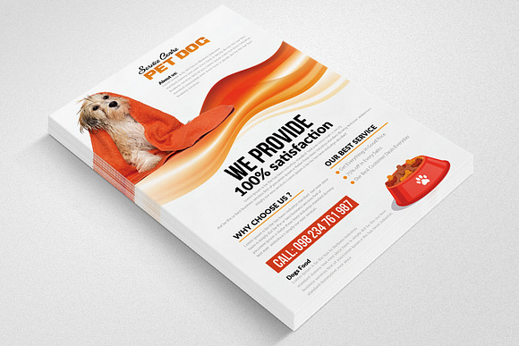 Pet Shop FlyerTemplates in Flyer Templates - product preview 1