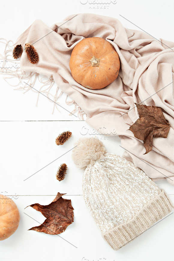 Rustic Fall Styled Stock Photos in Instagram Templates - product preview 4