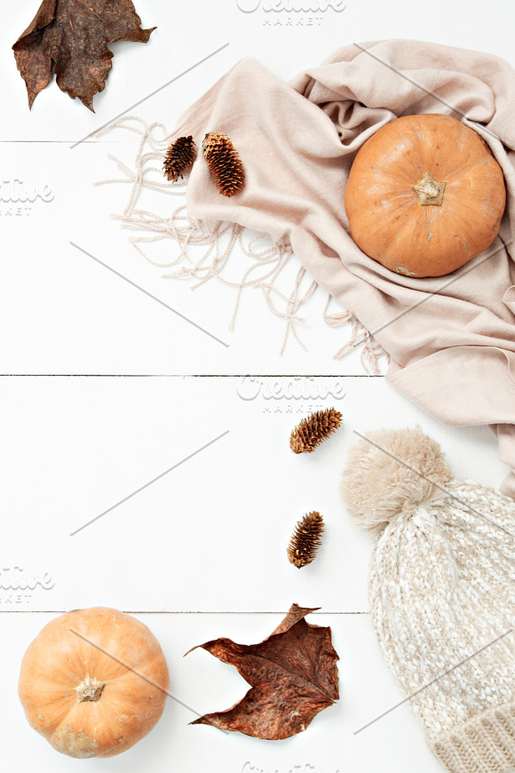 Rustic Fall Styled Stock Photos in Instagram Templates - product preview 5