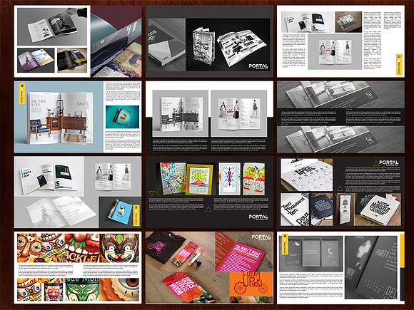 Portal Creative Company Profile in PowerPoint Templates - product preview 2