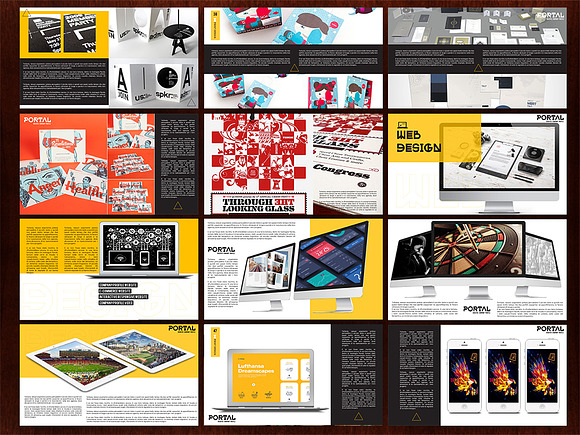 Portal Creative Company Profile in PowerPoint Templates - product preview 3