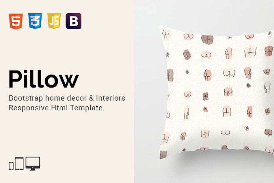 Pillow - Home Decor Html Template