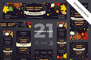 Banners Pack | Thanksgiving Party