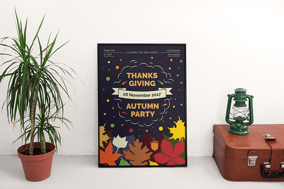 Promo Bundle | Thanksgiving Party in Templates - product preview 1