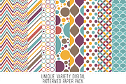 Calico Pattern Paper Pack